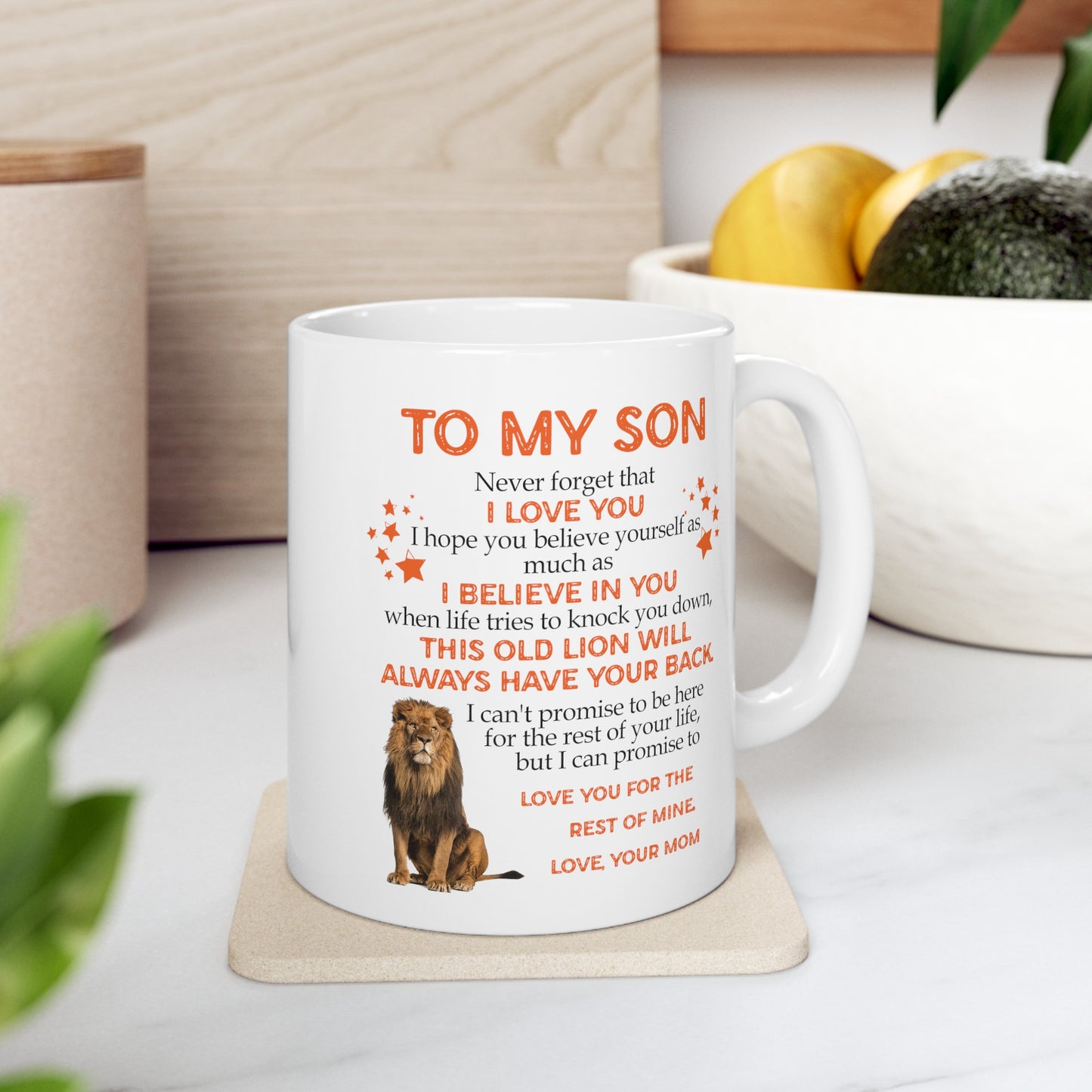 To My Son | Ceramic Mug, (11oz, 15oz)