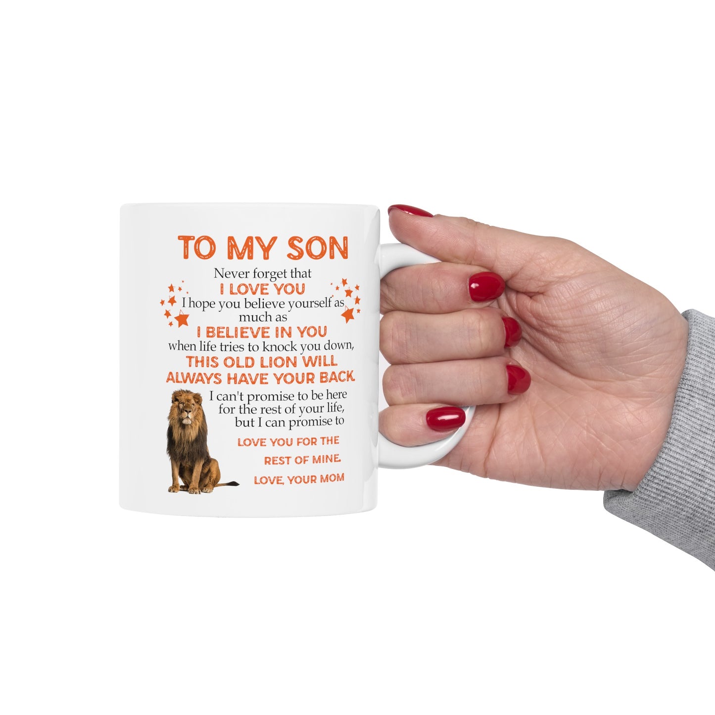 To My Son | Ceramic Mug, (11oz, 15oz)