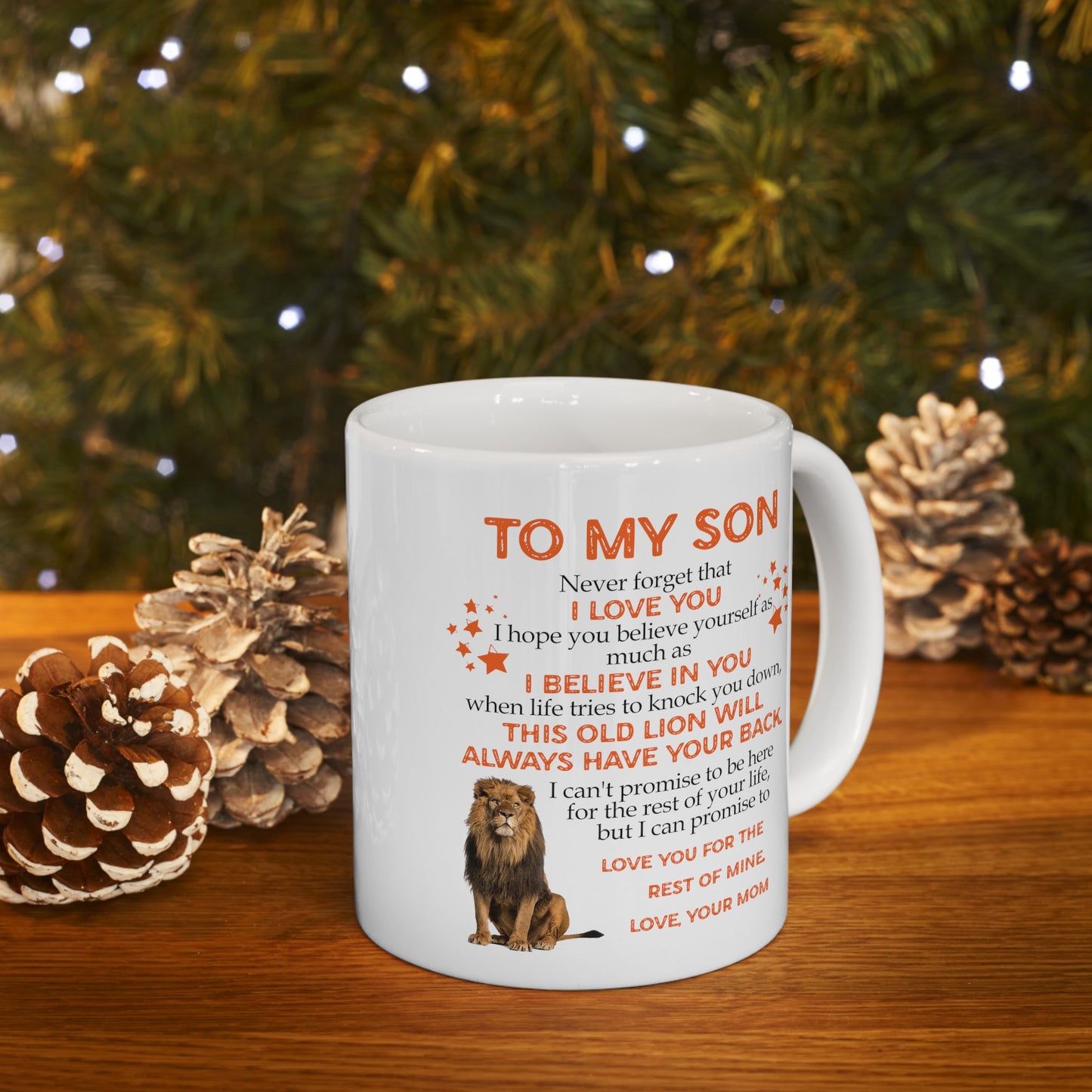 To My Son | Ceramic Mug, (11oz, 15oz)